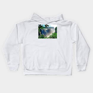 Victoria Falls, Victoria Falls National Park, Zimbabwe Kids Hoodie